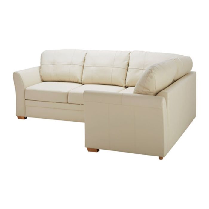 Угловой диван-кровать c модулем для хранения, Глосе/Бумстад бежевый ГЕССБЕРГ