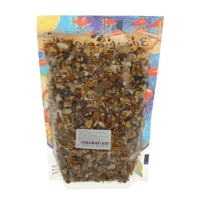 Грунт натуральный "Золото Морей" Каспий №2, 10-20мм, 1кг