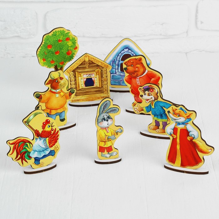 Театр на столе "Лиса и заяц"