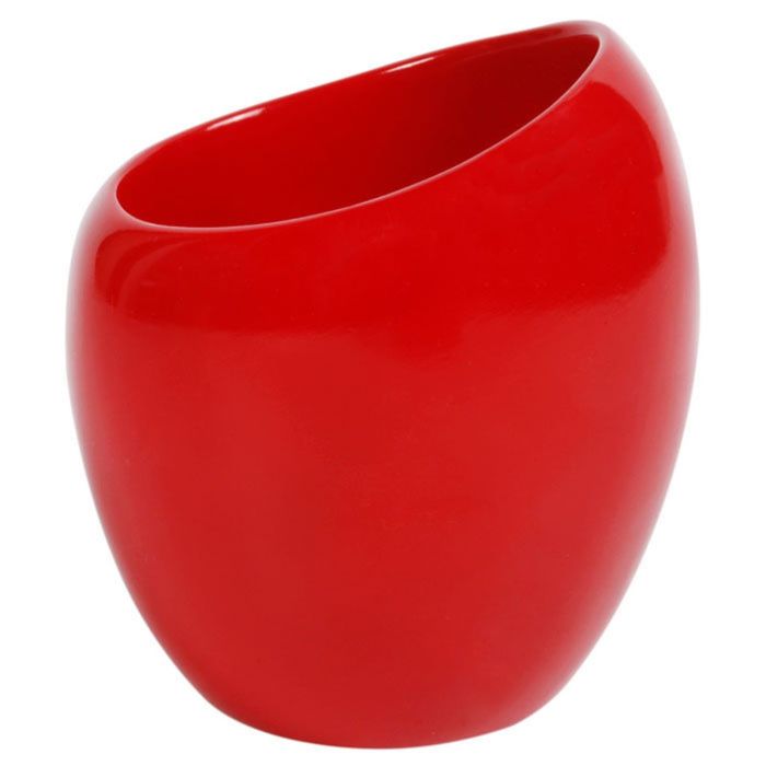 Стакан для зубной пасты Nora, цвет красный