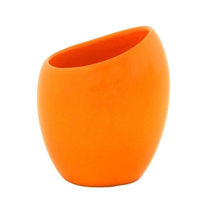 Стакан для зубной пасты Nora, цвет оранжевый
