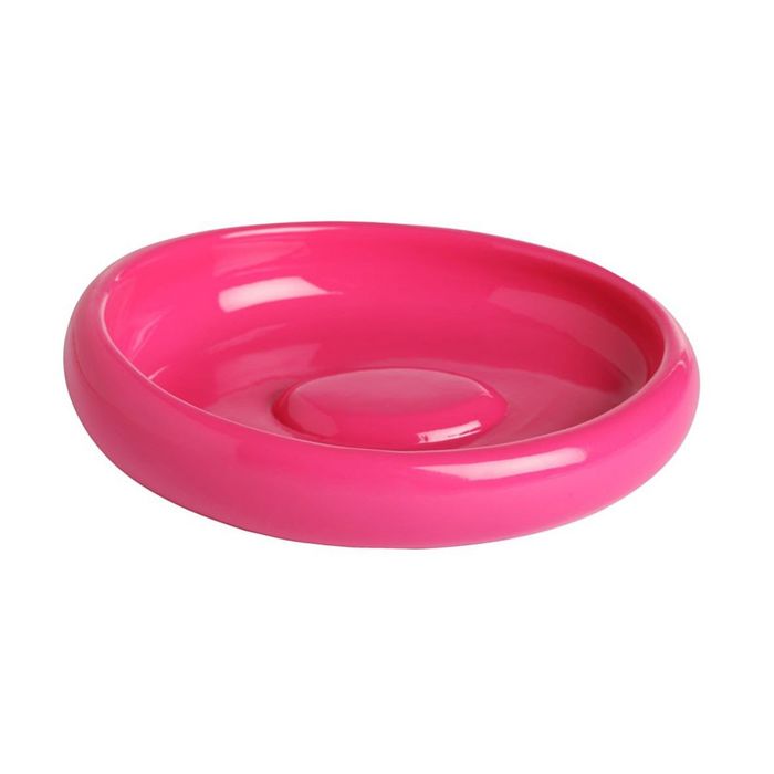 Мыльница Nora, цвет розовый