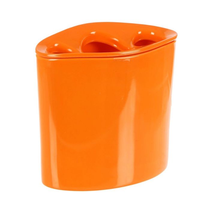 Стакан для зубных щёток, цвет оранжевый Orvino