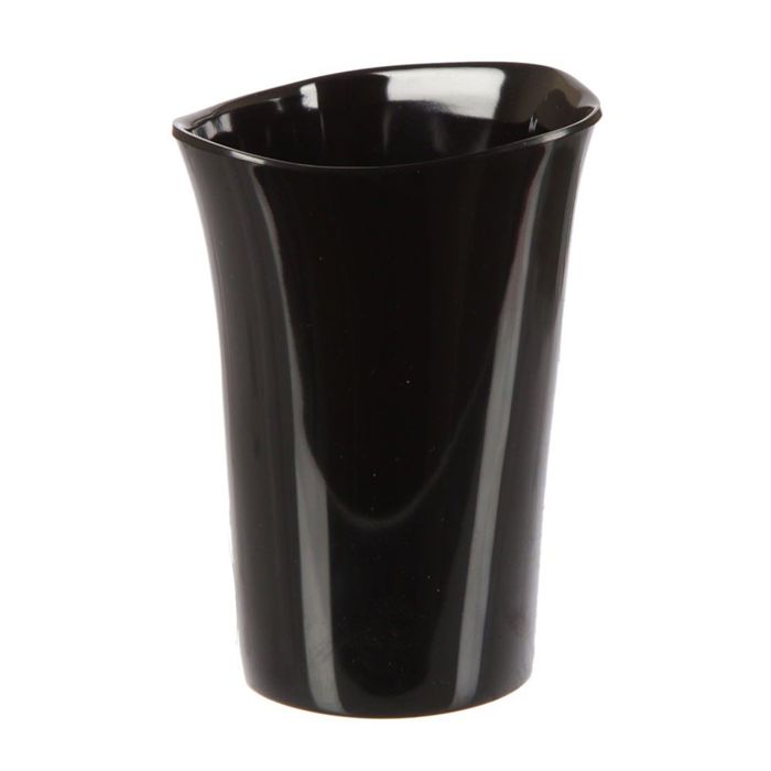 Стакан для зубной пасты, цвет чёрный Orvino