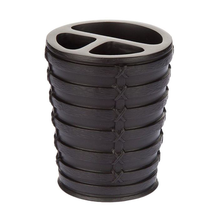 Стакан для зубной щётки PALM, цвет коричневый