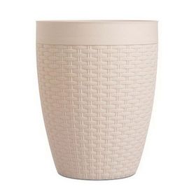 

Урна с крышкой Rattan, цвет бежевый