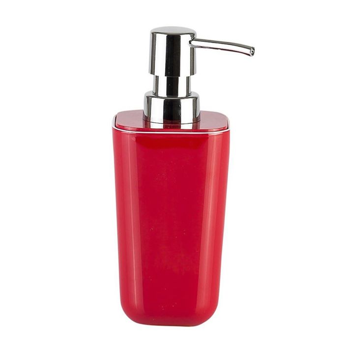 Дозатор ROZA MELAMINE, цвет бело-красный