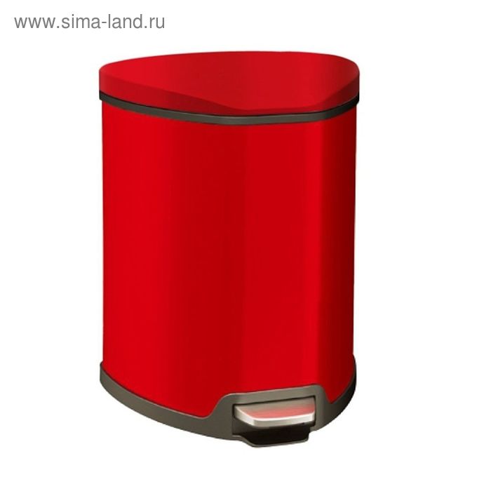 Мусорное ведро с крышкой, цвет красный мусорное ведро с крышкой цвет серый