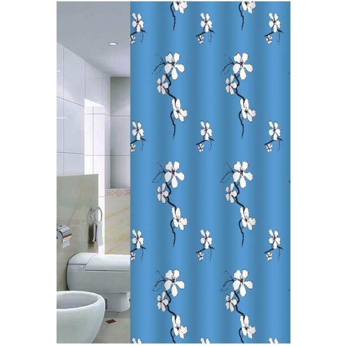 Штора для ванной 180х200 Flower Rain