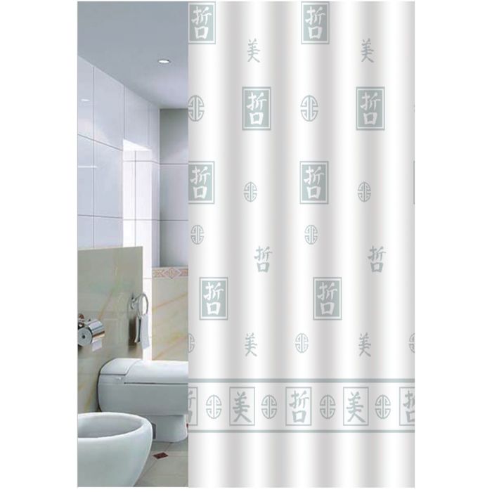 Штора для ванной 180х200 Hieroglyph