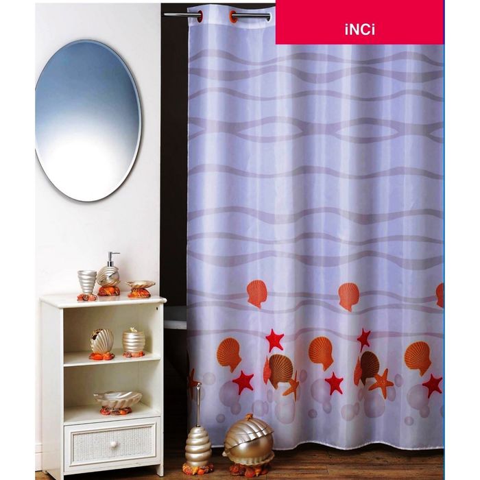 Штора для ванной 180х200 Inci