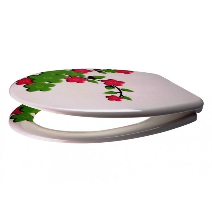 Сиденье для унитаза THELMA дюропластовое с системой "лифт"