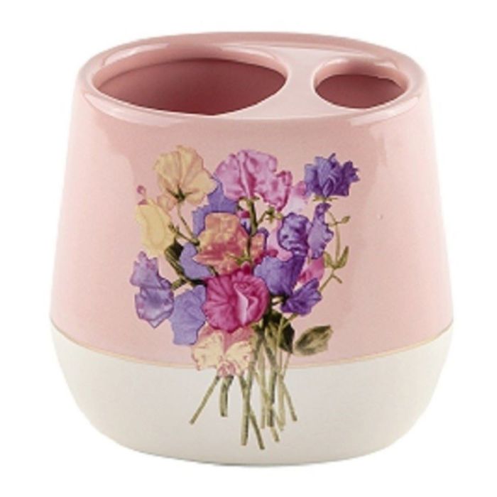 Стакан для зубной пасты и щётки PINK-FLOWER