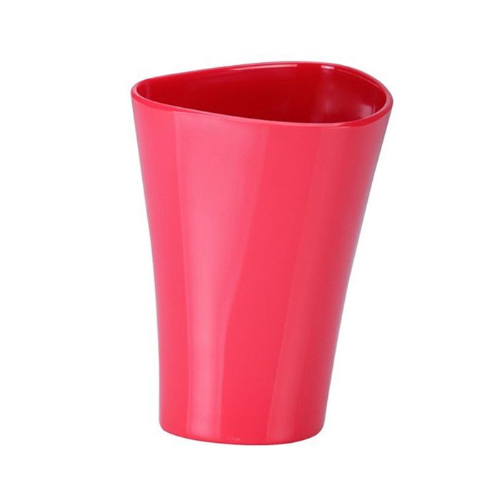 Стакан для зубной пасты BRUNO MELAMINE, цвет красный