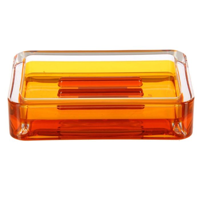 Мыльница FLOAT, цвет оранжевый