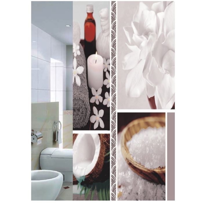 Штора для ванной 180х200 Spa