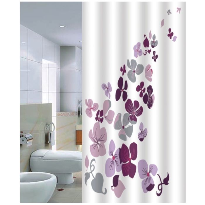 Штора для ванной 180х200 Violette