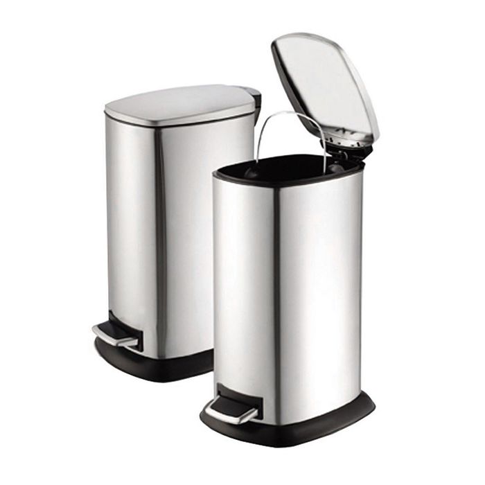 Урна с педалью 4,5 л, прямоугольная
