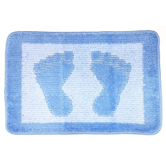 Коврик для ванной PATY FOOT, цвет голубой