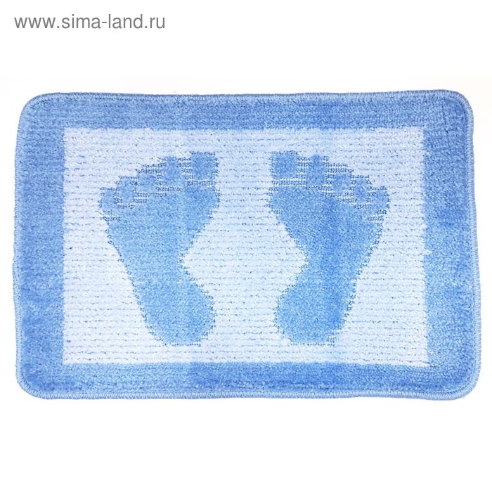 

Коврик для ванной Paty Foot, цвет голубой