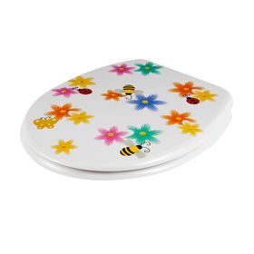 

Сиденье для унитаза Bugs In Bloom