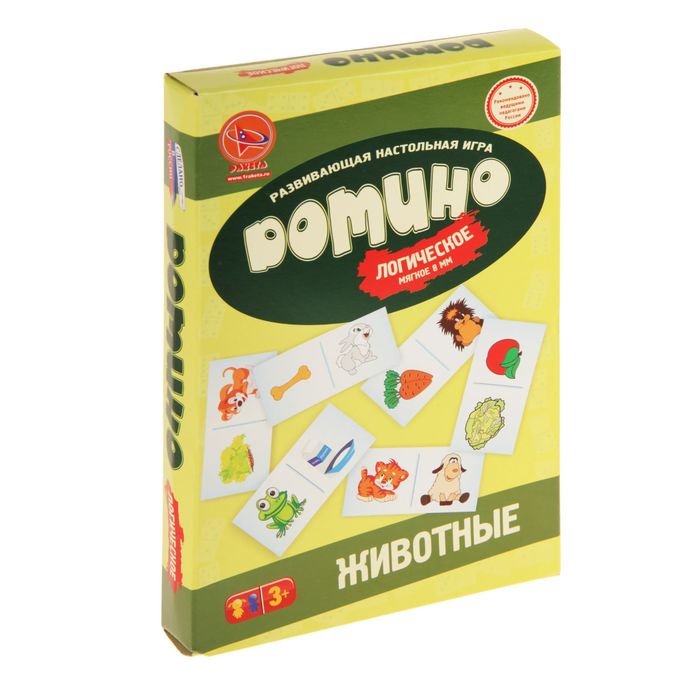 Домино мягкое "Животные"