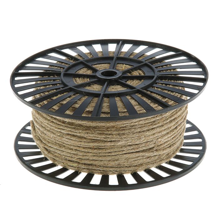 Канат пеньковый крученый 4,0 мм (250 м)