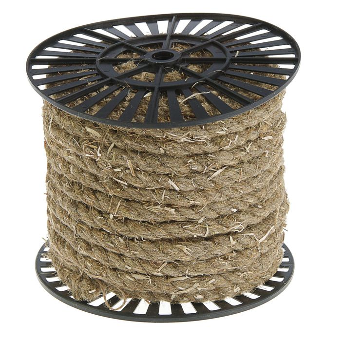 Канат пеньковый крученый 18,0 мм (40 м)