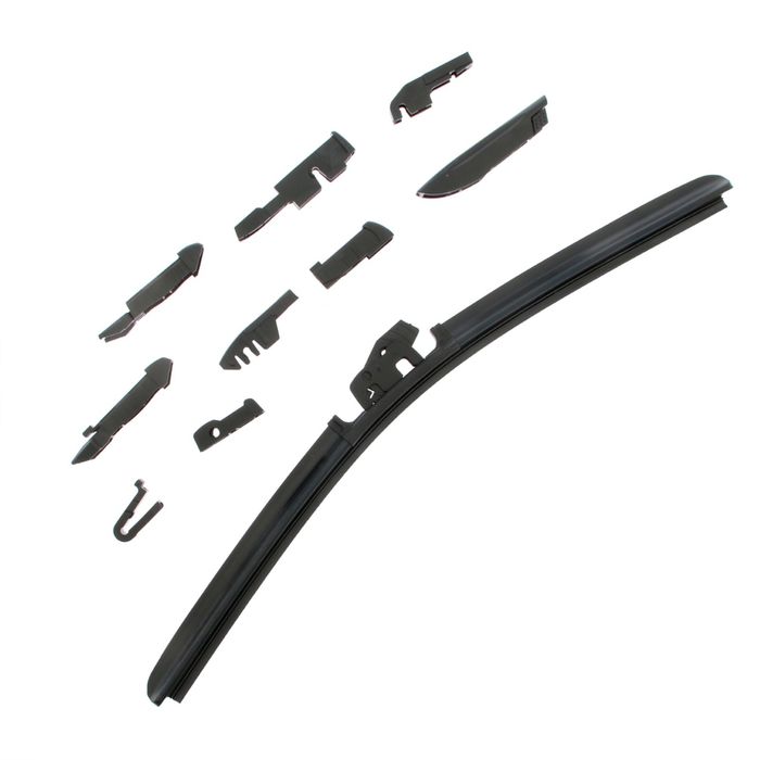 Щетка стеклоочистителя Airline AWB-BK-430, 42 - 43 см, бескаркасная, мультикрепление