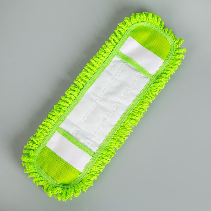 Насадка для швабры, микрофибра 42х12 см, цвет МИКС