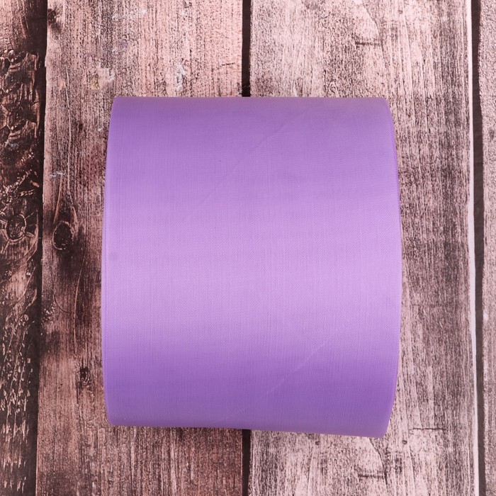 Лента капроновая, 10см, 100±1м, цвет сиреневый