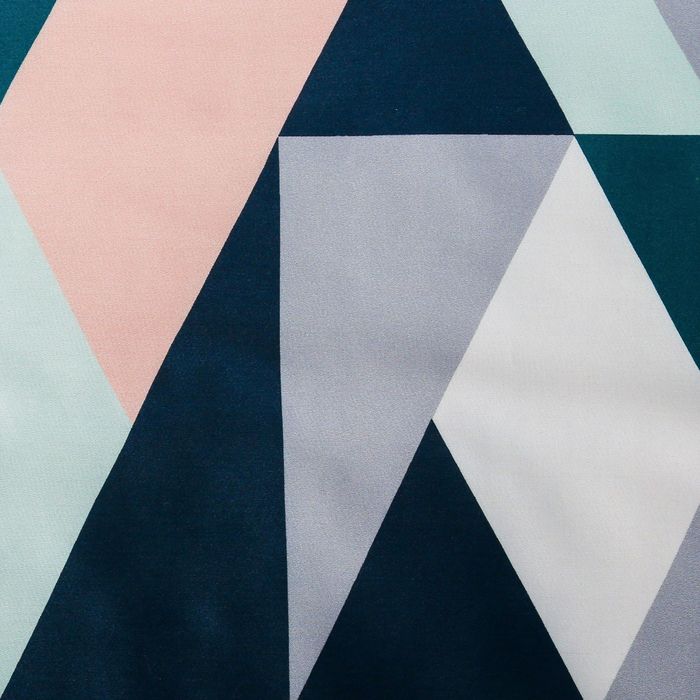 Постельное бельё "Этель" 1.5 сп Калейдоскоп, размер 143х215 см, 150х214 см, 50х70 см - 2 шт., мако-сатин 128 г/м2