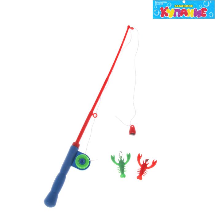 Рыбалка магнитная "Улов", 3 предмета, цвета МИКС