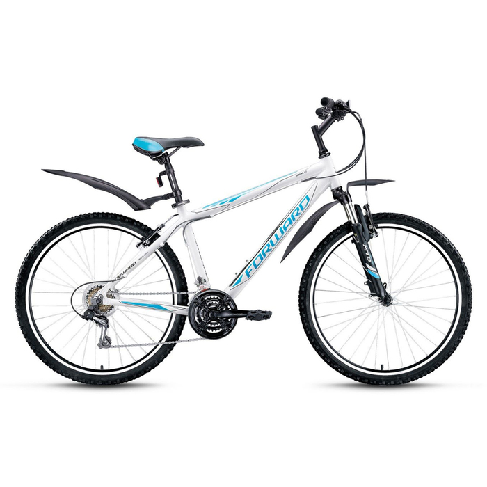 Велосипед 26" Forward Apache 1.0, 2017, цвет белый, размер 21"