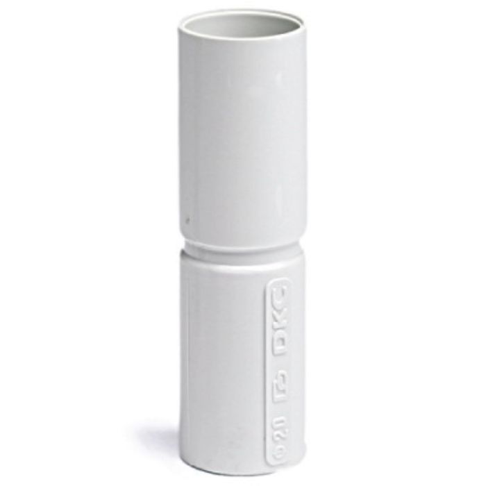 Муфта "ДКС" 54925 соединительная, труба-труба, с ограничителем, для жестких труб, IP40, d=25мм 240