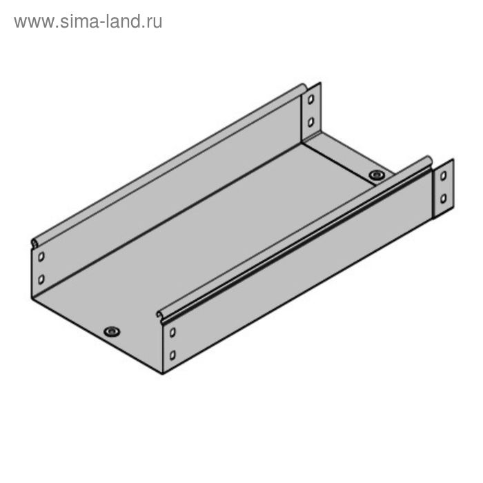 Лоток неперфорированный DKC 35101, 100х100 мм, 3 м лоток перфорированный dkc 35341 100х100 мм 3 м