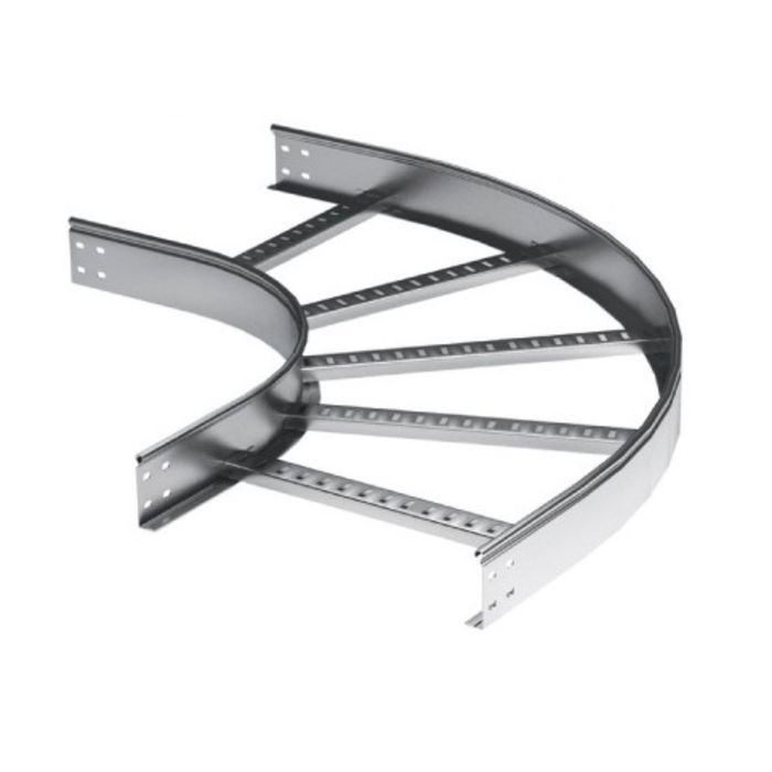 Угол "ДКС" LC8330, для лестн. лотка, горизонт., 90град., 300х80, R-300