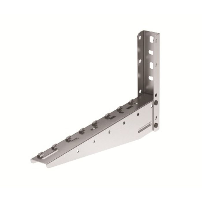 Консоль с опорой ML "ДКС" FC33833, для проволочного лотка, облегченная, 400 мм