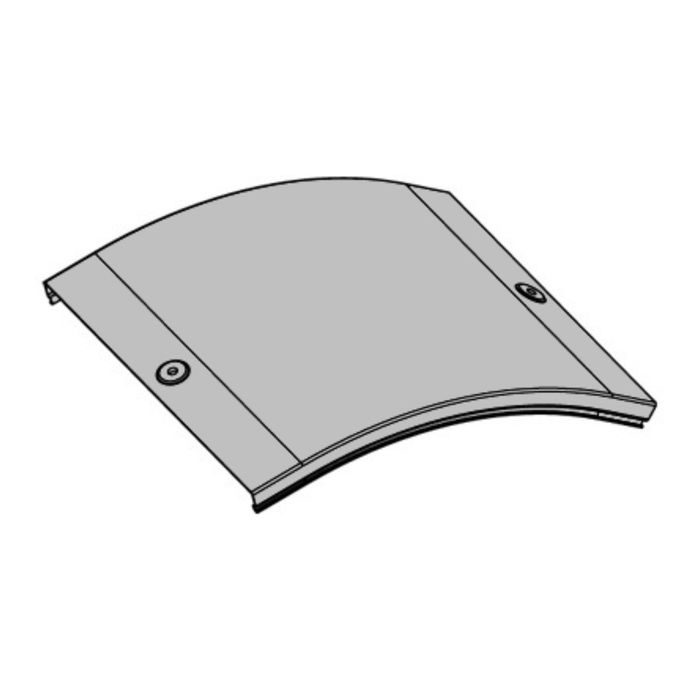 Крышка CD45 "ДКС" 38265, на угол внешний 45 град., основание 300 мм