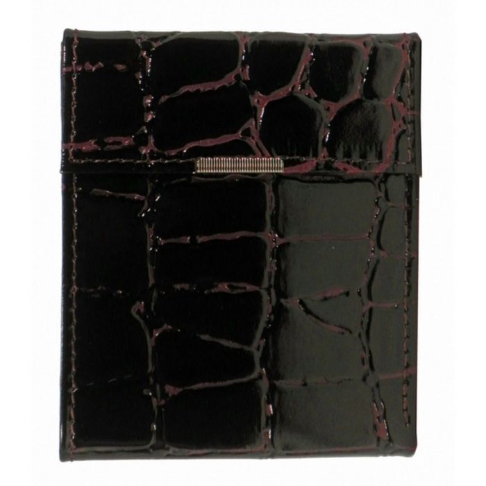 Портмоне женское 10х1,5х8,5, отделы для купюр, кредитных карт, бордовый