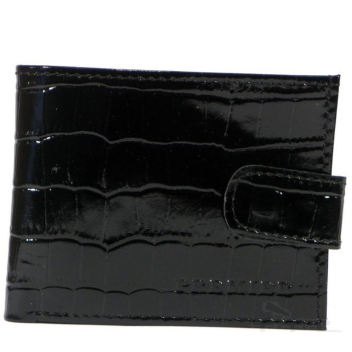 Портмоне мужское, 1 отдел, для карт, монет, карт, цвет чёрный