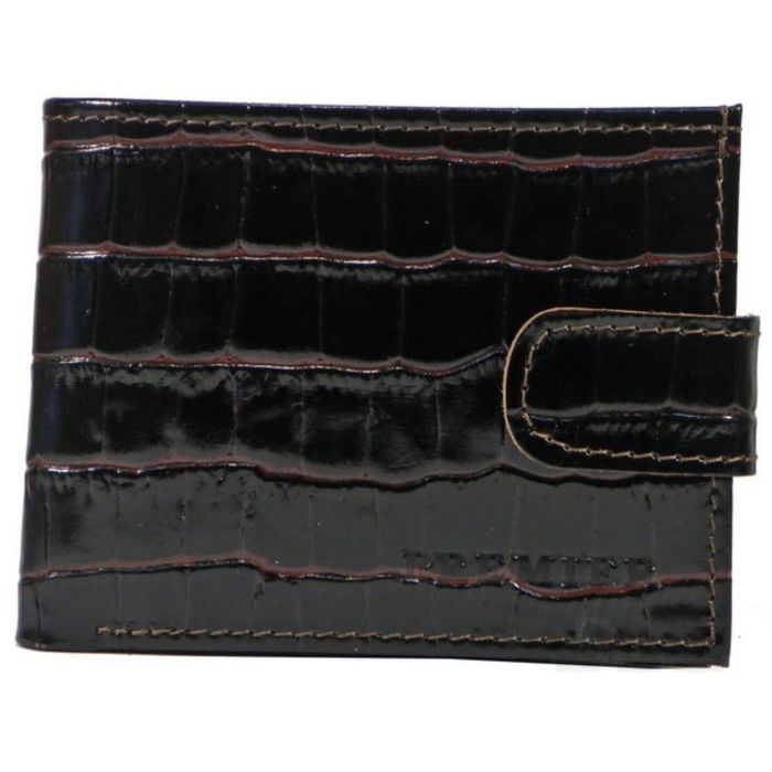 Портмоне мужское, отдел для купюр, монет, карт, цвет коричневый