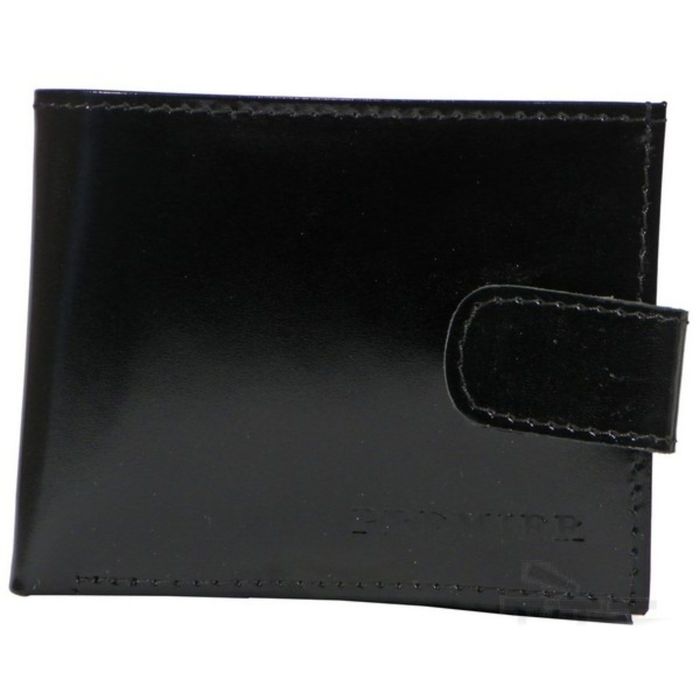 Портмоне мужское, 11,5х2х9 см, отделение для купюр, для монет, для кредитных карт, цвет чёрный