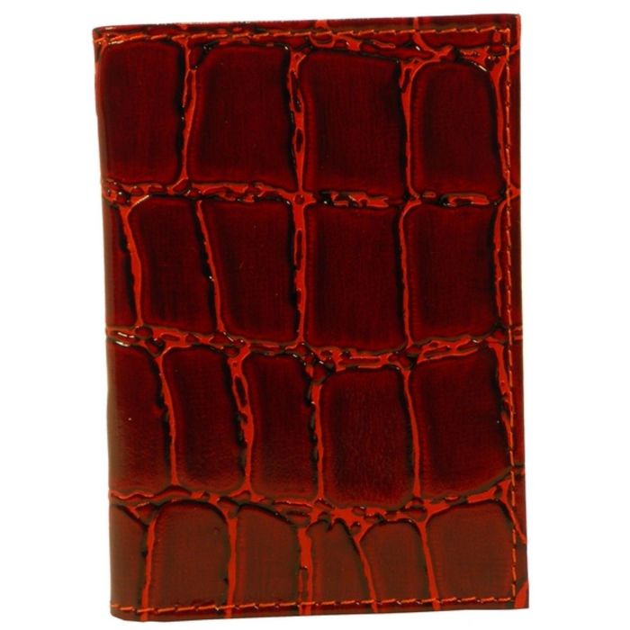 Обложка для автодокументов, цвет красный