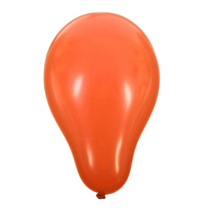 Шары латексные 6", пастель, набор 100 шт., цвет оранжевый