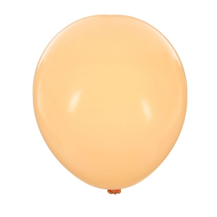 Шары латексные 12", пастель, набор 100 шт., цвет персиковый