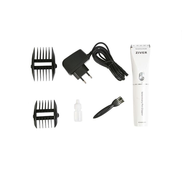 Машинка для стрижки животных ZIVER-211 аккумуляторно-сетевая
