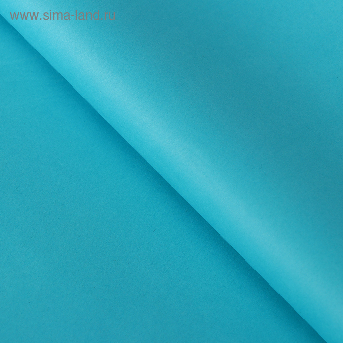Бумага цветная тишью шёлковая, 510 х 760 мм, Sadipal, 1 лист, 17 г/м2, голубая