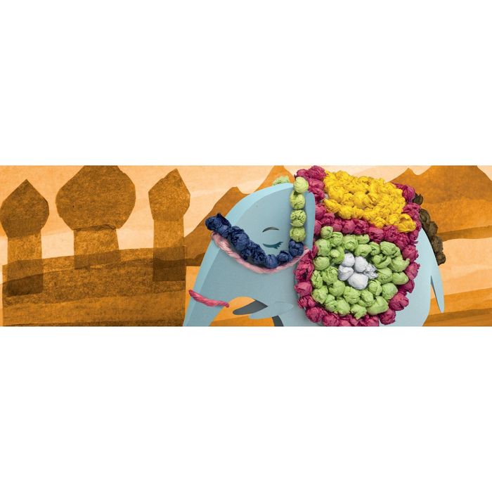 Бумага цветная Тишью (шёлковая) 510*760 мм Sadipal 1 л 17 г/м2 голубой 11130