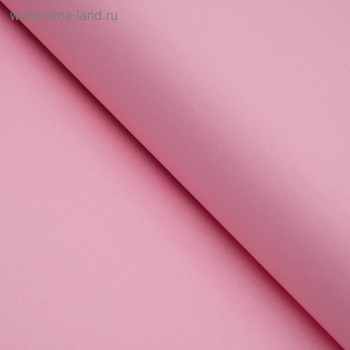 Бумага цветная, Тишью (шёлковая), 510 х 760 мм, Sadipal, 1 лист, 17 г/м2, светло-розовый